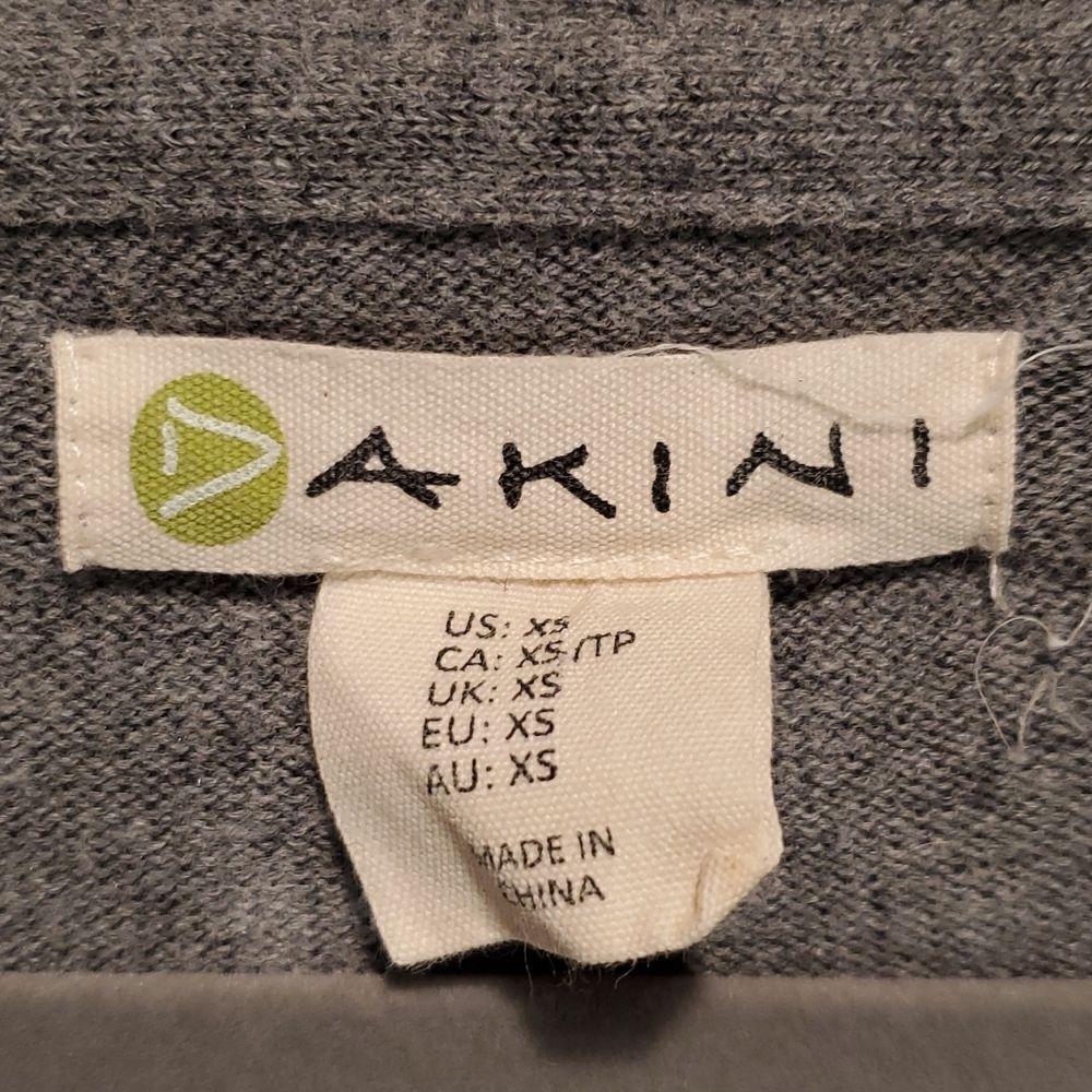 Anthropologie Akini hooded gray and mustard pull over sweater - Picture 2 of 5
